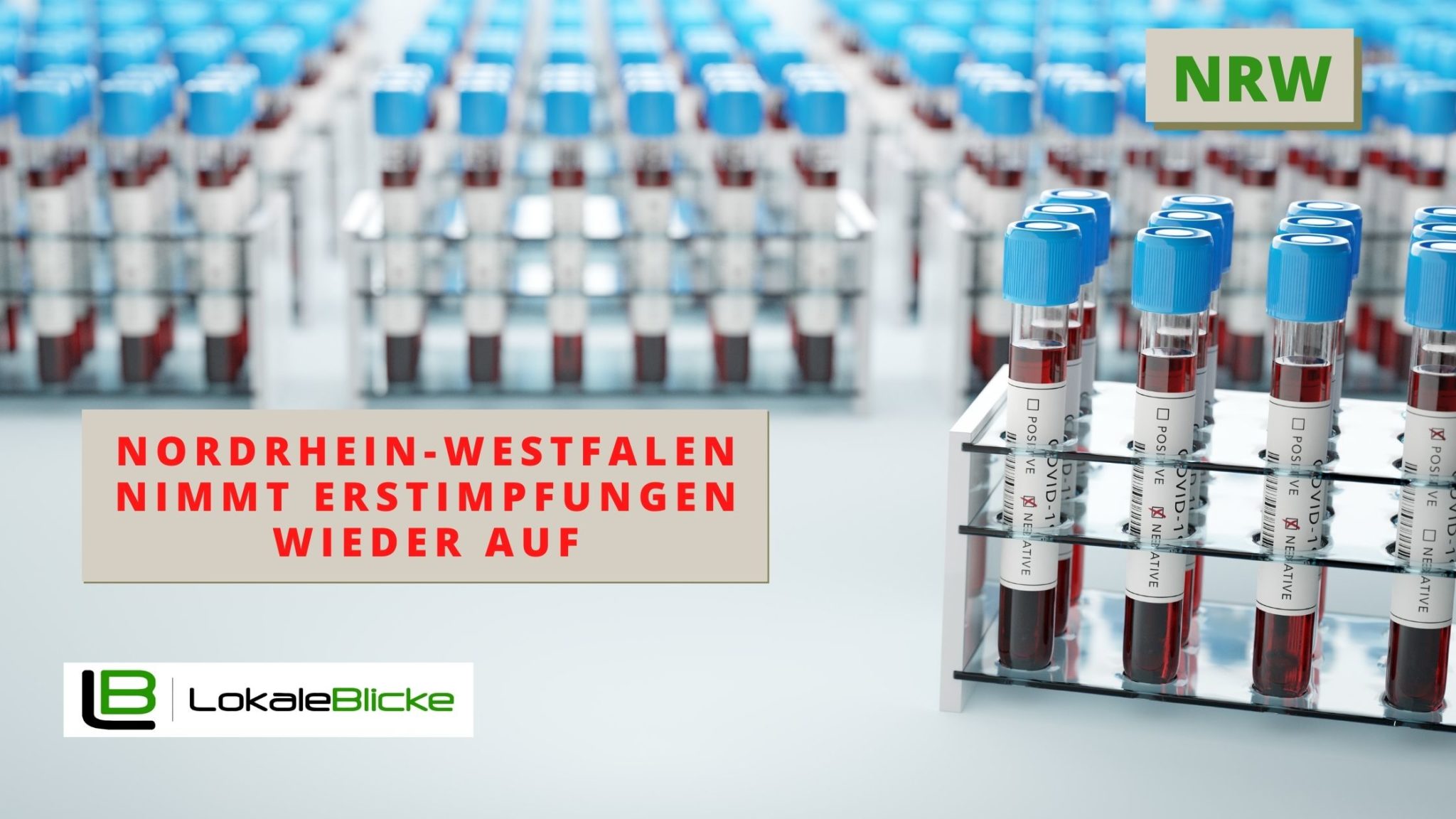 Nordrhein-Westfalen nimmt Erstimpfungen wieder auf