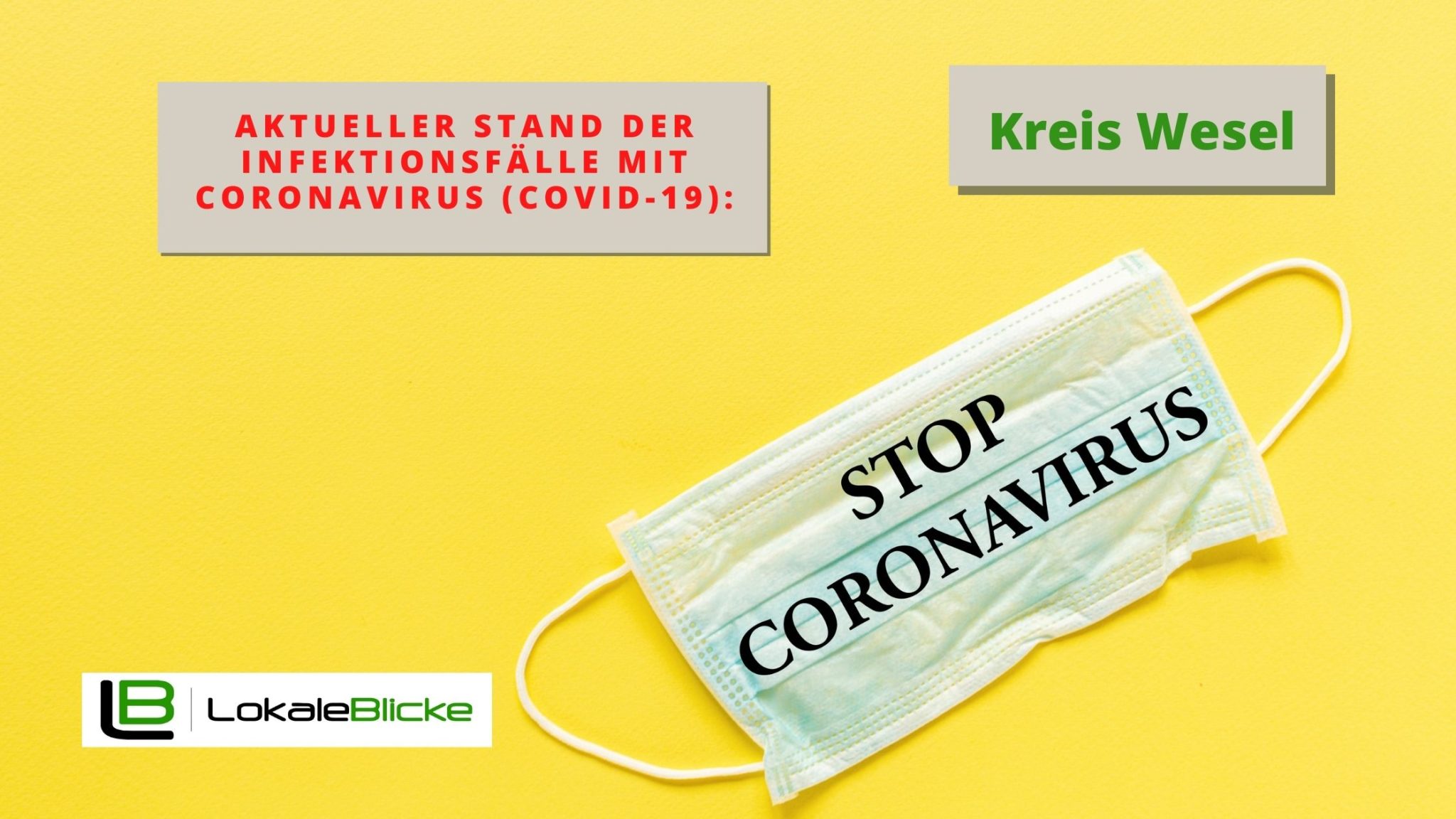Aktueller Stand der Infektionsfälle mit Coronavirus (Covid-19):