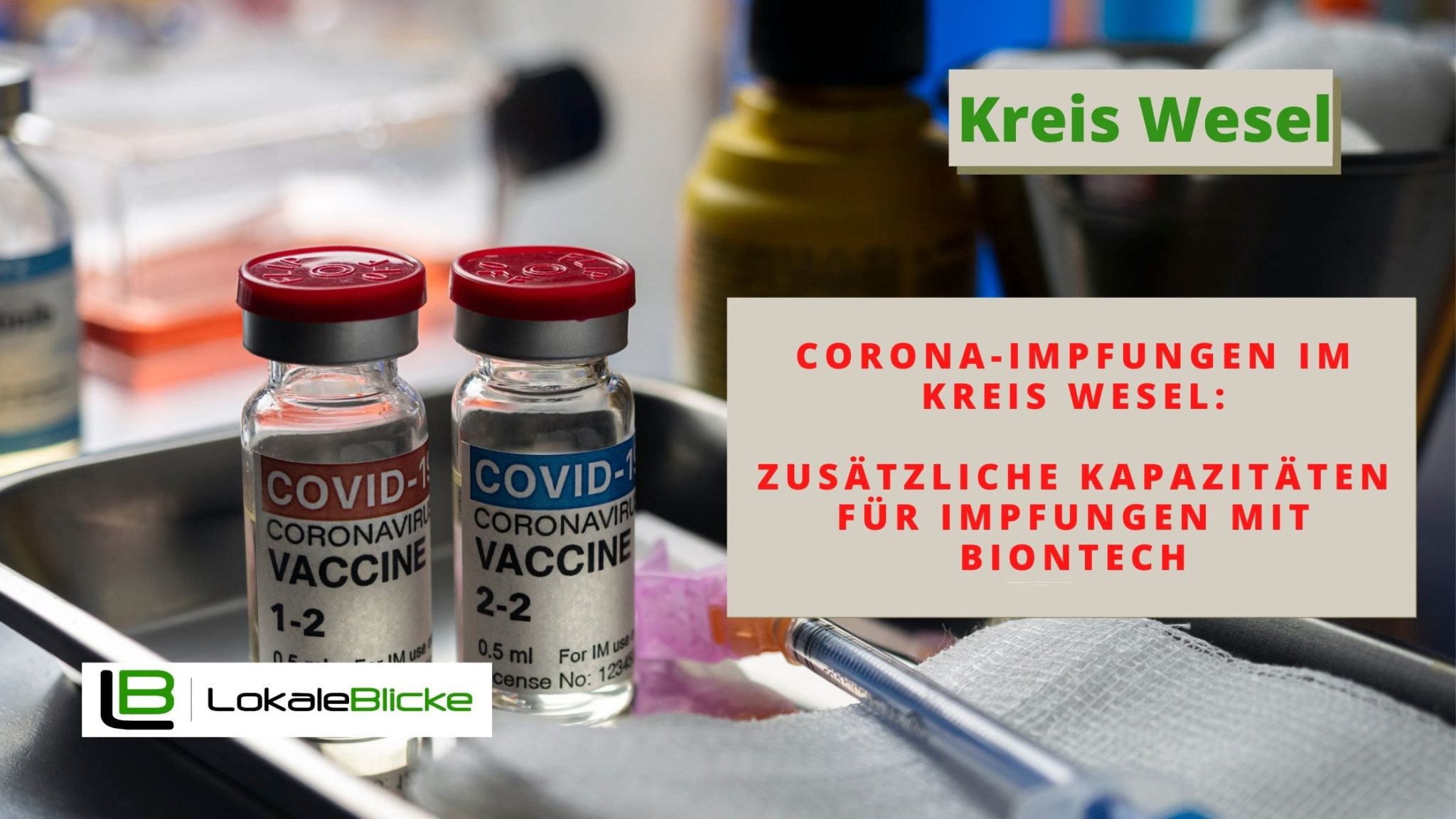 Corona-Impfungen im Kreis Wesel: