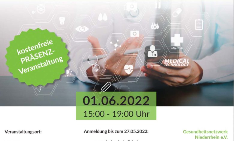 Einladung zur Veranstaltung "Innovation in Health & Care"