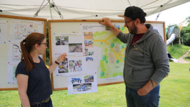 Neugestaltung des Spielplatz Stockrahmsfeld