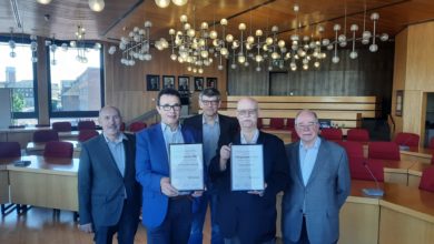 Auszeichnung für Bürgermeister Landscheidt und die Stadt Kamp-Lintfort