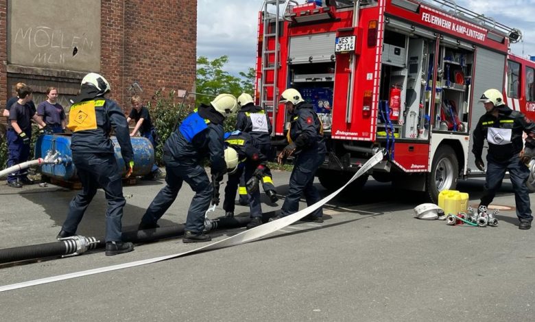 Freiwillige Feuerwehr Kamp-Lintfort nimmt am Leistungsnachweis teil