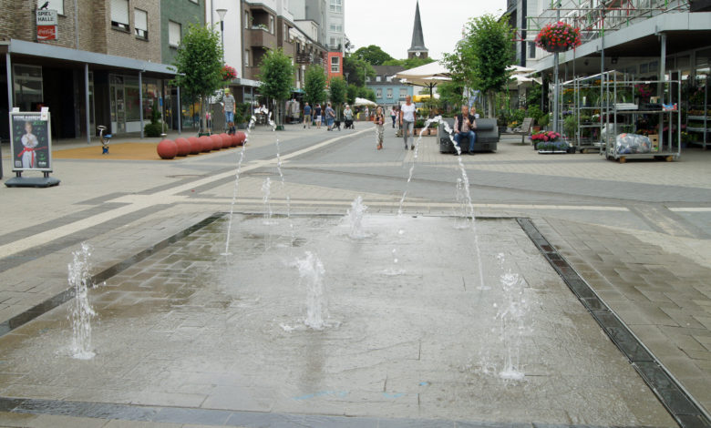 Wasserspiel am Vluyner Platz fertiggestellt