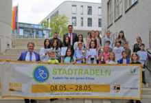 Stadtradeln: Bürgermeister Fleischhauer ehrte Sieger-Schulen