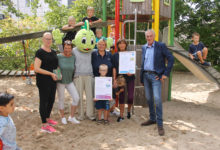 15 Jahre „Bewegungskindergarten“ Familienzentrum an der Leibnizstraße feiert Jubiläum beim Sommerfest