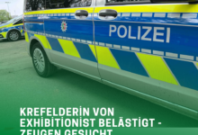 Krefelderin von Exhibitionist belästigt - Zeugen gesucht