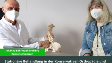 Johanna Lohrmann und ihre Rückenschmerzen
