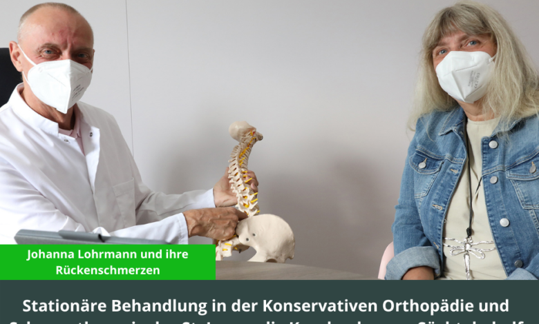 Johanna Lohrmann und ihre Rückenschmerzen