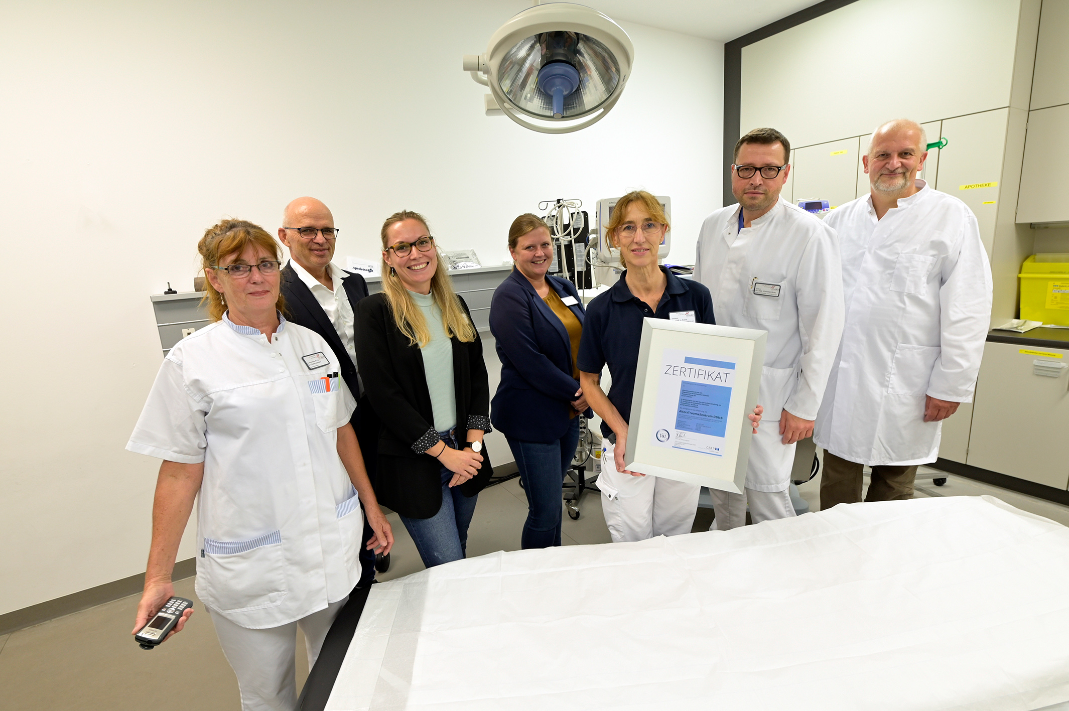 Allgemeines Krankenhaus Viersen und St. Irmgardis-Krankenhaus Süchteln: Zertifizierung in der Alterstraumatologie zum dritten Mal gemeinsam erreicht