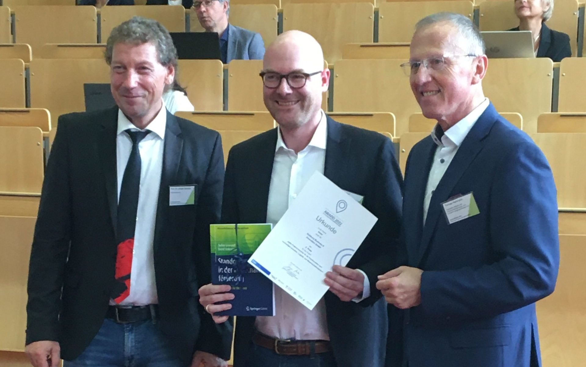 Award für innovative Wirtschaftsförderung für die Duisburg Business & In-novation GmbH (DBI)