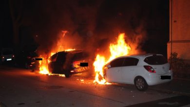 Zwei Autos in Flammen - Wer hat verdächtige Beobachtungen gemacht?