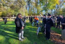 Gedenkfeier auf dem Soldatenfriedhof am Niersenberg