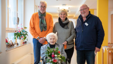 101. Geburtstag im Seniorenstift Bethanien Moers