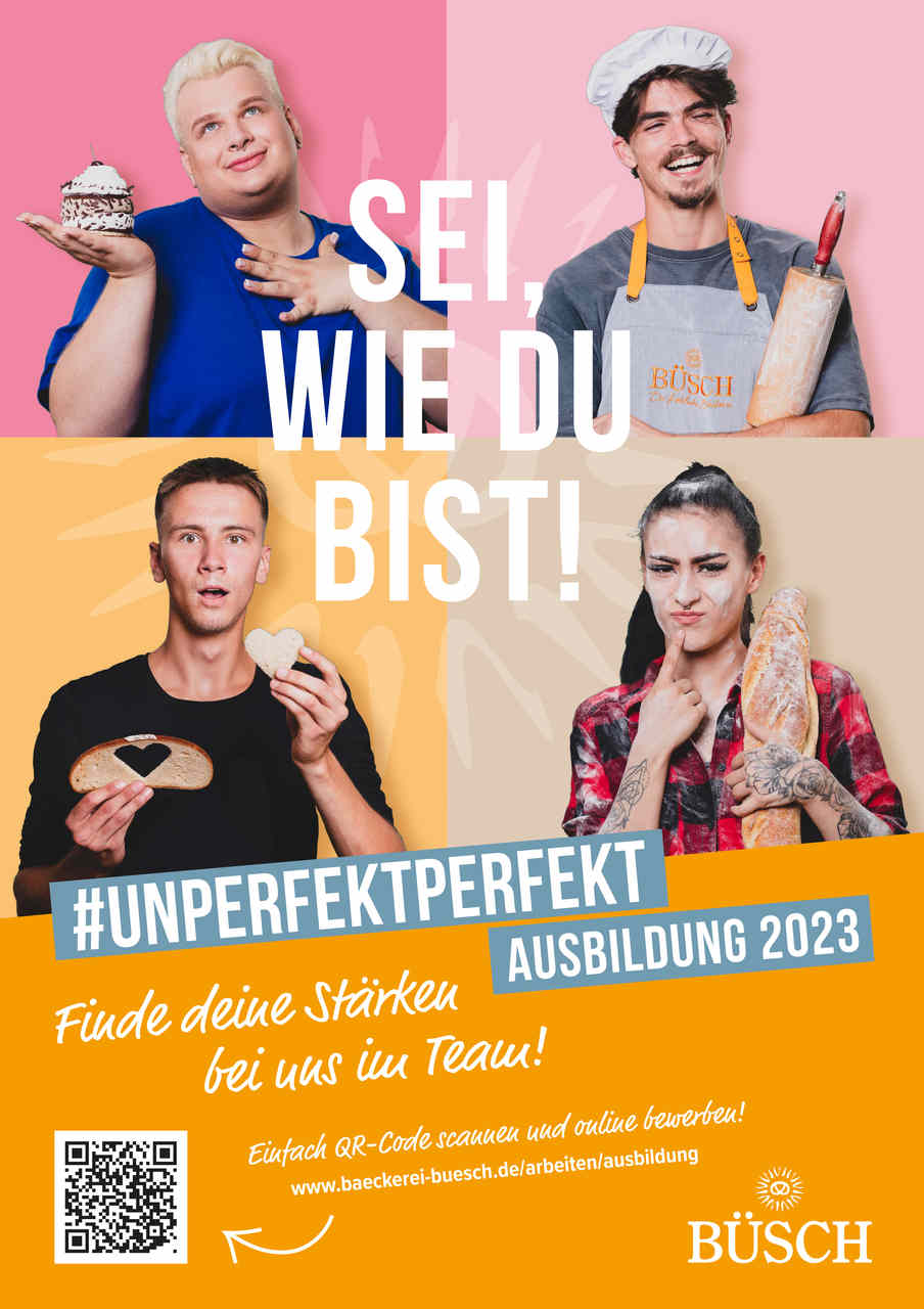 Eigene Kampagne für neue Auszubildende bei Büsch:
