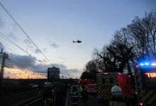 Schwerer Verkehrsunfall mit mehreren Verletzten auf der A40