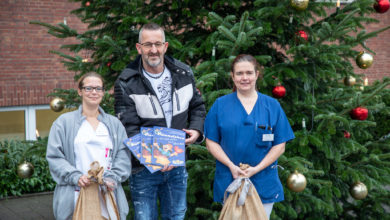 DJ Dirk Ramackers spendet an Kinderklinik Bethanien