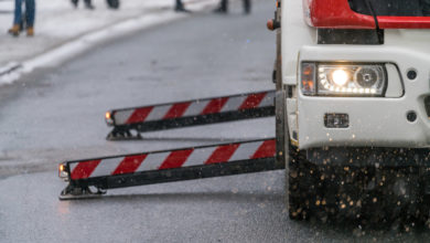 LKW-Fahrer verunglückt