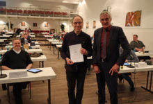 Ehrung eines langjährigen Ratsmitgliedes