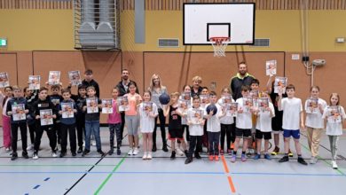 amp-Lintforter Grundschulen im Körbejagdfieber Erfolgreicher 23. Basketball-Spieletreff