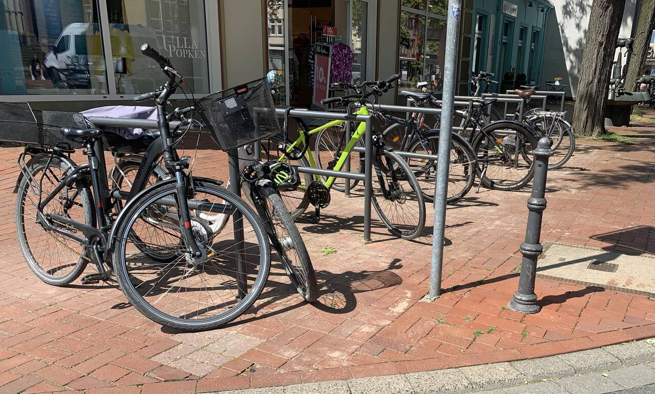 Programm ‚50 Fahrradbügel pro Jahr‘ gestartet