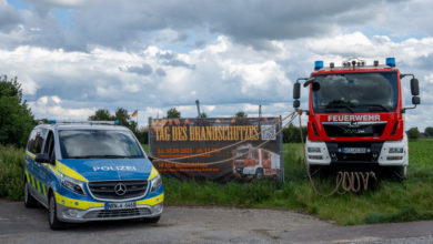 Kreispolizeibehörde Wesel stellt sich der Herausforderung der Feuerwehr Rheinberg