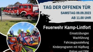 Tag der offenen Tür bei der Feuerwehr Kamp-Lintfort