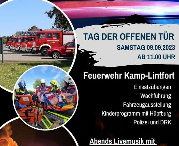 Tag der offenen Tür bei der Feuerwehr Kamp-Lintfort