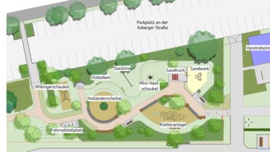 Neuer Spielplatz am Sportpark Asberg wird gebaut