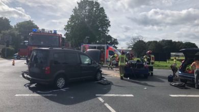 Unfall auf Grünthal-Kreuzung sorgt für erhebliche Verkehrsstörungen