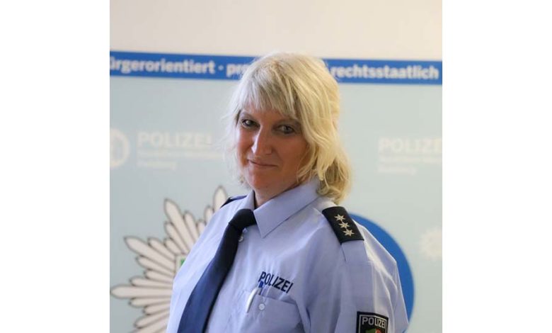 Neue Polizistin im Bezirksdienst: Janine Abels