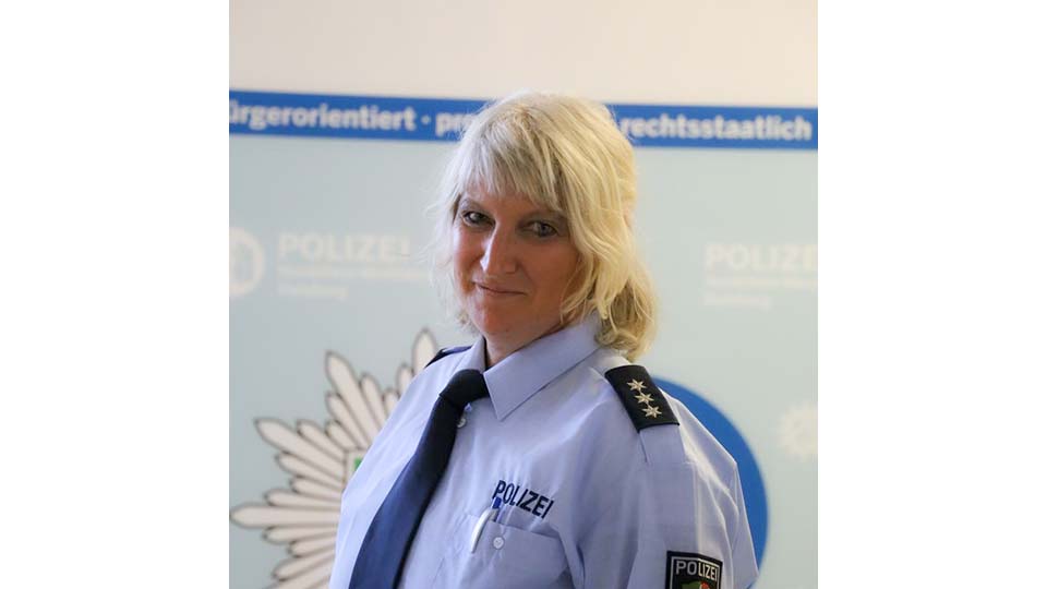 Neue Polizistin im Bezirksdienst: Janine Abels