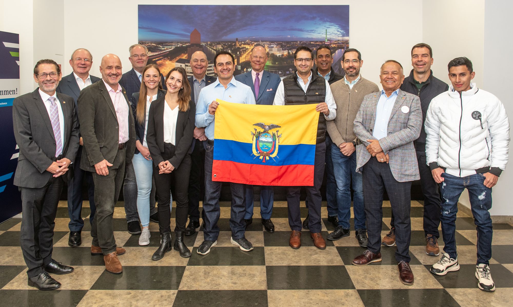 Unternehmer aus Ecuador: Interesse an Duisburg