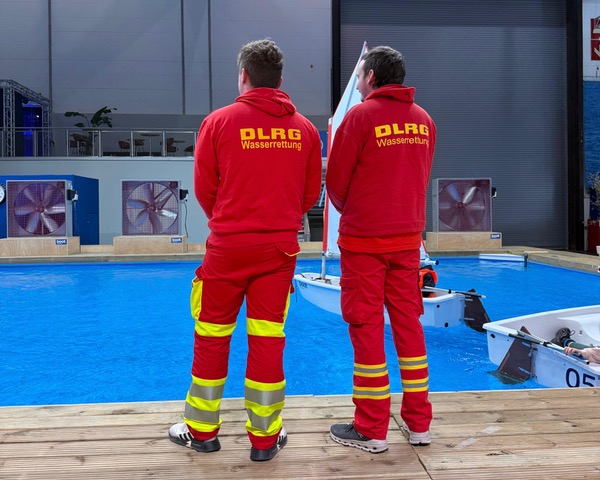 Beckenaufsicht am Ausprobierpool