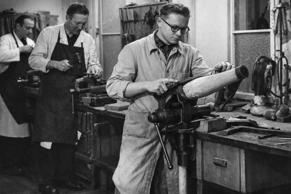 Unterwagner orthopädische Werkstatt 1950