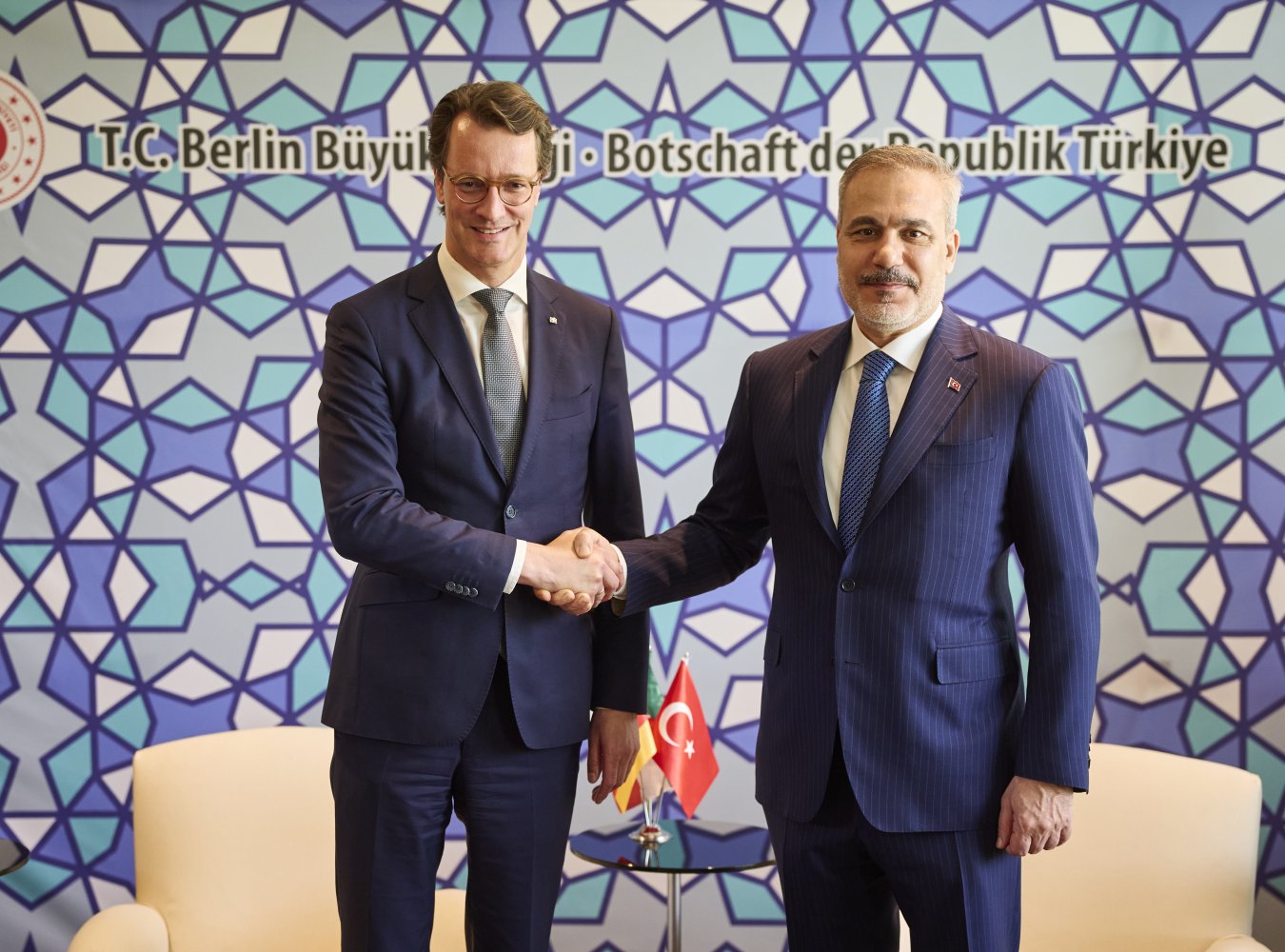 Hendrik Wüst Hakan Fidan